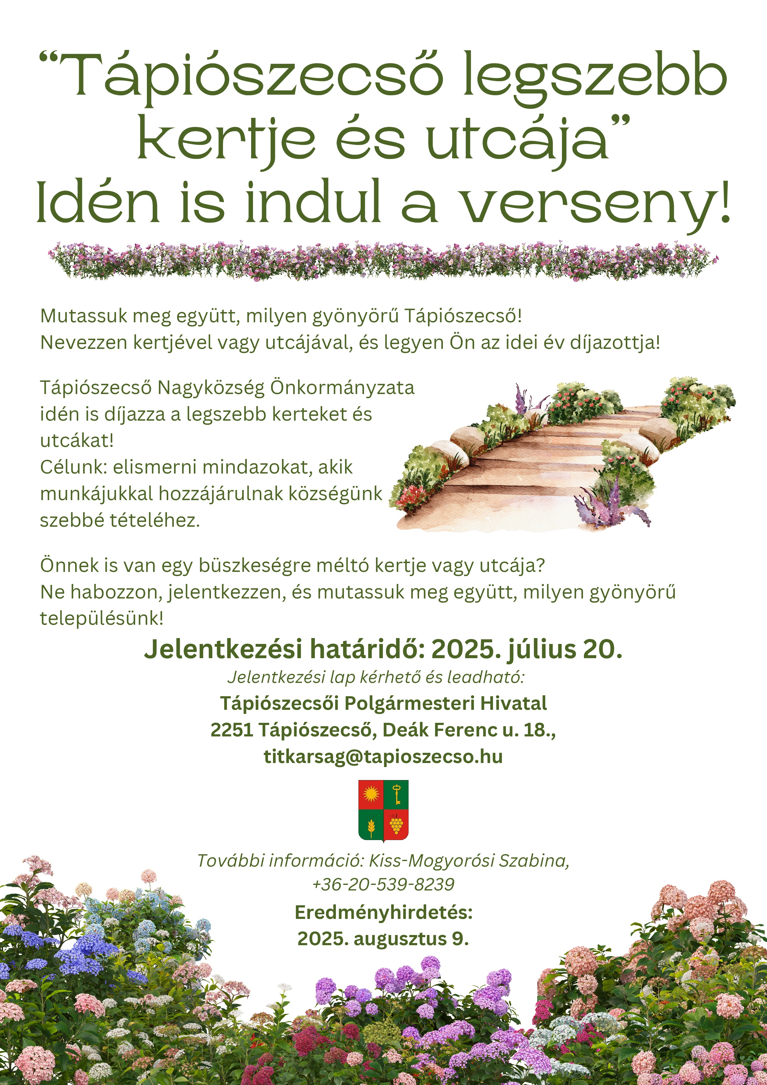 Legszebb utca és kert